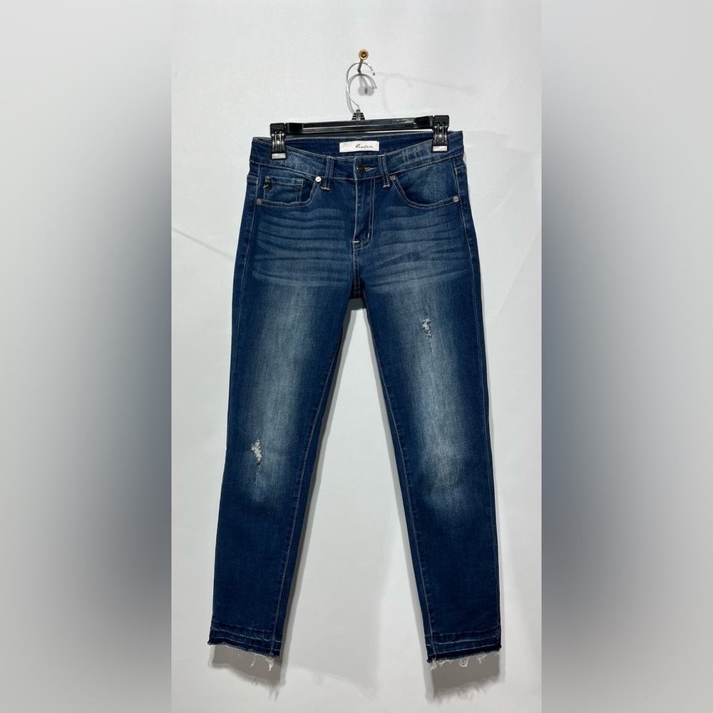 KanCan Women's Dark Blue Skinny‎ Jeans Size 6/26 Inseam 26”